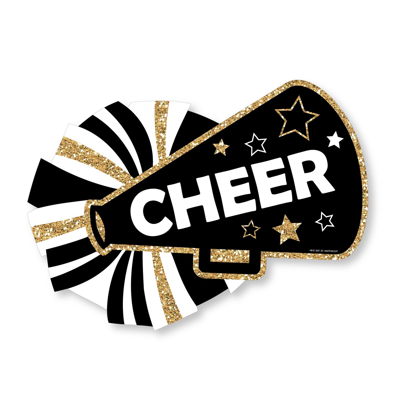 Big Dot of Happiness Cheerleader School Spirit Senior Night or Graduation Party Wall Decoration Involvement Sign